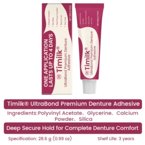 Timilk® UltraBond Premium Denture Adhesive